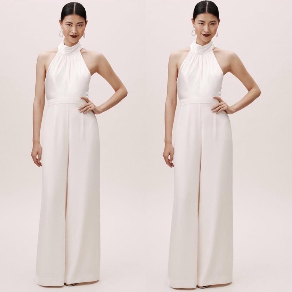 Anthropologie x BHLDN Tara Jumpsuit in Ivo…